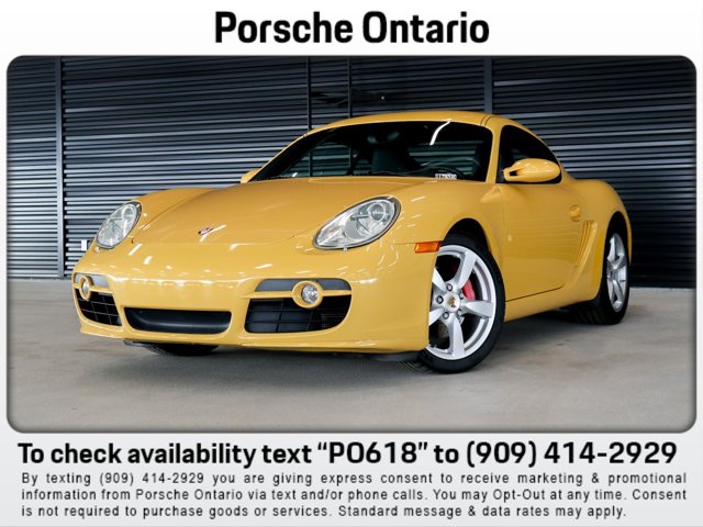 2008 Porsche Cayman S w/6-speed manual transmission