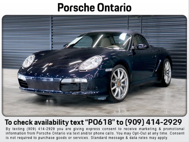 2005 Porsche Boxster w/6-speed manual