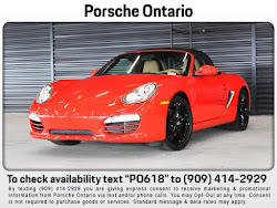 2009 Porsche Boxster w/PDK transmission