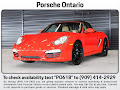 2009 Porsche Boxster w/PDK transmission