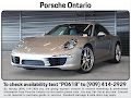 2012 Porsche 911 Carrera Coupe w/6-speed manual transmiss