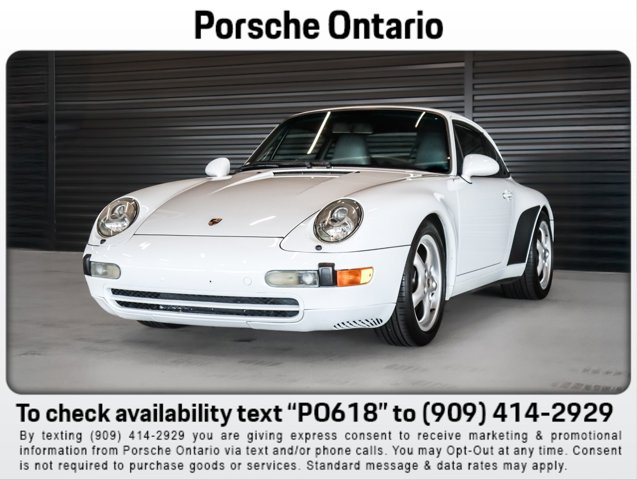 1997 Porsche 911 Coupe w/6 speed manual transmission