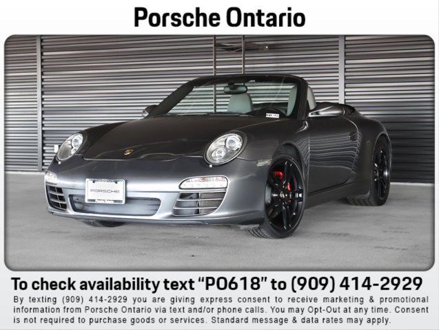 2009 Porsche 911 Cabriolet Carrera 4