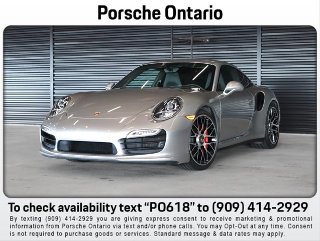 2014 Porsche 911 Cpe Turbo
