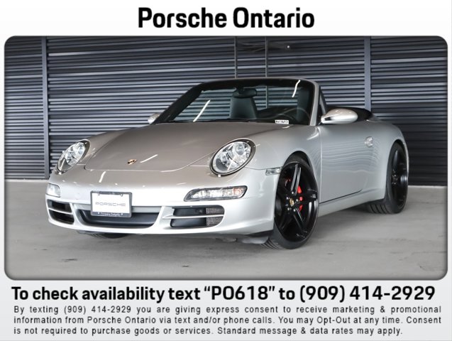 2005 Porsche 911 Carrera S Cabriolet w/6-speed manual tra