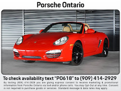 2009 Porsche Boxster w/PDK transmission