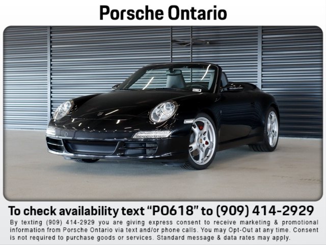 2006 Porsche 911 Cabriolet Carrera S w/6-speed manual tra