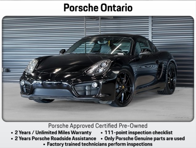 2016 Porsche Cayman Black Edition