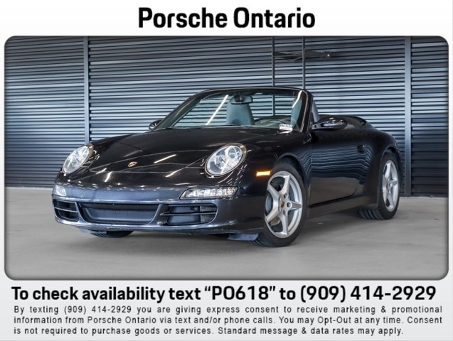 2006 Porsche 911 Cabriolet Carrera S w/6-speed manual tra